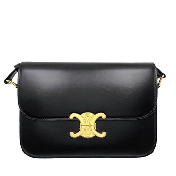 Celine Classic Triomphe Medium Black 187363BF4 160161275 [P]