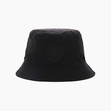 Stone Island Compass Embroidery Nylon Bucket Hat 160161283 [P]