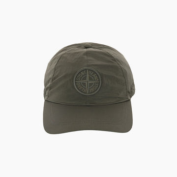 Stone Island Compass Embroidered Nylon Baseball Cap 160161292 [P]