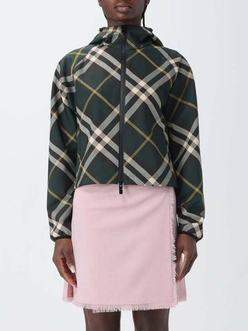 Burberry Crop Checkered Light Jacket 8081889 133027251 [P]