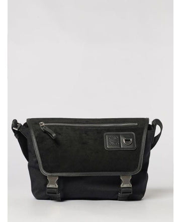 Loewe Medium Flex Messenger in Canvas and Suede Bag 156800054 [P]