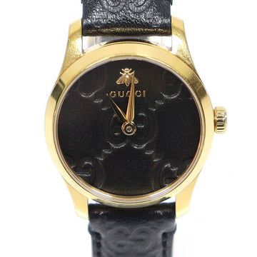 GUCCI 27MM Stahl Quarz G Timeless Armbanduhr 160161448 [P]