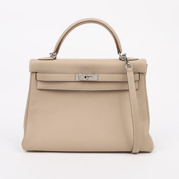 Hermes Kelly 32 Tote Shoulder Bag 159080580 [P]
