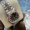 Rolex Datejust 28mm Diamond 10p Chocolate Combo 279171 160162294 [P]
