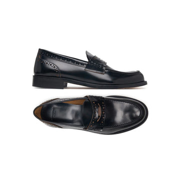 MAXMARA ペニーローファー ブラック 2625526134 001 160162450 [P]