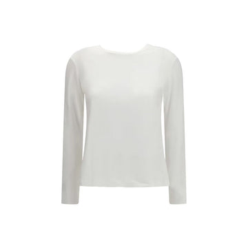 MAXMARA Pumeeto SMMFUMETTO Logo Stickerei T-Shirt Weiß 2629976021 001 160162456 [P]
