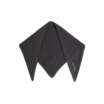 MAXMARA Wool-Schal in Dunkelgrau 2624746012 003 160162457 [P]