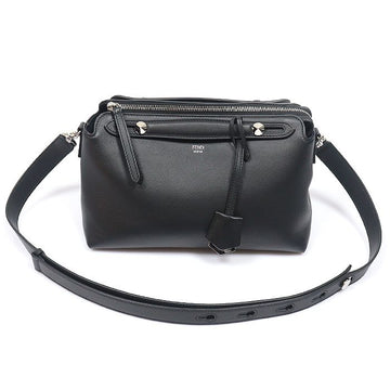 FENDI 8BL146 schwarze Leder 2WAY Medium 160162473 [P]