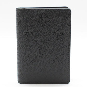 Louis Vuitton Black Monogram Midnight Pocket Organizer Card Wallet M26775 160165611 [P]