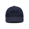 APC 26SS Eden Reverse Logo Baseball Cap Indigo M24090 IAI 150727028 [P]