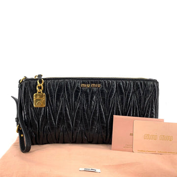 Miu Miu Lux Strap Gold Clutch 5N1455 160168755 [P]