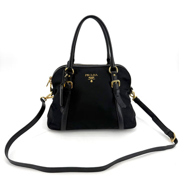 Prada Nylon Saffiano Dome Tote Shoulder Bag 1bb013 160169975 [P]