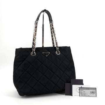 Prada Nylon Quilted Chain Shoulder Bag 1bg740 160170351 [P]