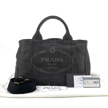 Prada Denim Kanafa Tote and Shoulder Bag 1bg642 160170605 [P]