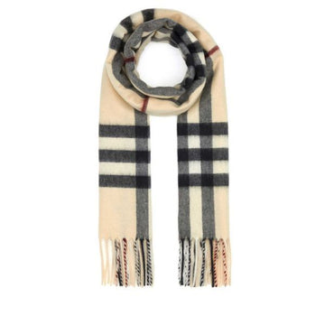 BURBERRY 26FW Check Cashmere Schal 146724988 [P]