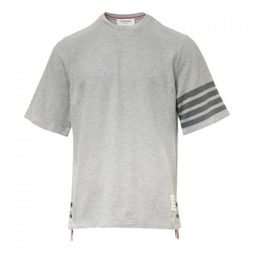 Thom Browne Textured Pique 4-Bar Tee 156853736 [P]