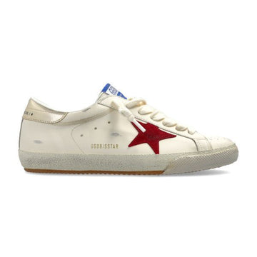 GOLDEN GOOSE Superstar Sneakers aus grauem Wildleder mit Stern (GMF01003 F008137 12378) 156816460 [P]