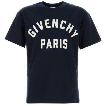 Givenchy Cotton T-Shirt with Paris Patch 156858740 [P]
