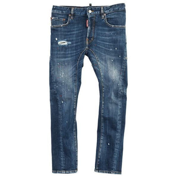 Dsquared2 Medium Red Spot Wash Biker Jeans 156853762 [P]
