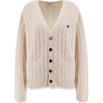CELINE キャッシュミア ケーブルニット カーディガン 148254459 [P]