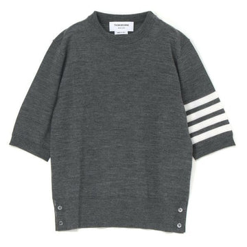 Thom Browne Fine Merino Wool 4-Bar Short Sleeve Knit 153987039 [P]