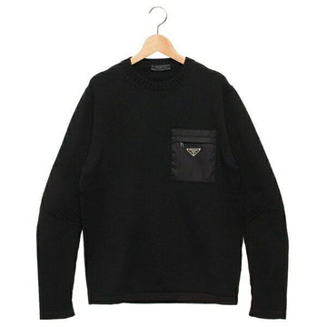 PRADA Wollpullover mit Dreieckslogo 26FW (UMB049 1W4X F0002) 149386353 [P]