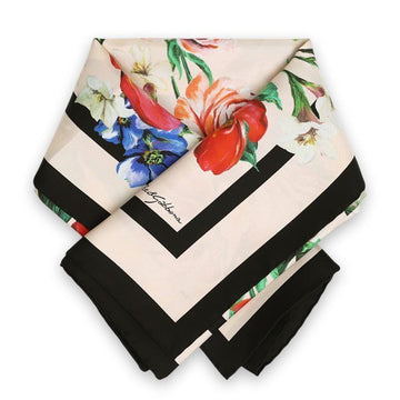 DOLCE & GABBANA Blumenmuster weiches Stofftuch (Multicolor) FN092R GDC5GH25QG 133622663 [P]