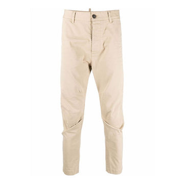DSQUARED2 テーパードフィットチノパンツベージュS74KB0708S39021111 152834265 [P]