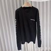 Chrome Hearts Scroll Arch Back Logo Long Sleeve Black 160204936 [P]