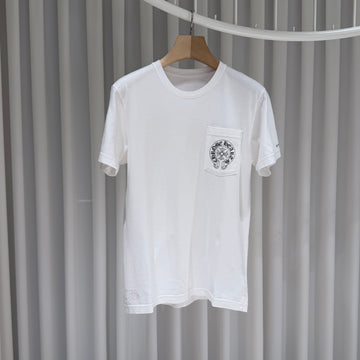 CHROME HEARTS ホースシュー ロゴ 半袖 Tシャツ ホワイト 160205137 [P]
