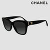 CHANEL Triple Pearl Blacklogo CH5482H A71494 C622S8 Polarisierte Gläser Schwarz 147343852 [P]