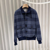 BRUNELLO CUCINELLI Woll-Check Bomberjacke 160205503 [P]