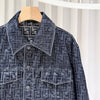 FENDI ベルベットトラッカーデニムジャケット(52) 160205691 [P]