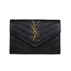 Saint Laurent Women's Wallet with Gold Logo Black 414404 129086032 [P]
