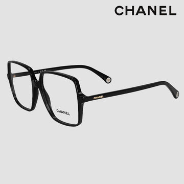 CHANEL Square Oversized Glasses CH3448 A75275 C622 Black 127485170 [P]
