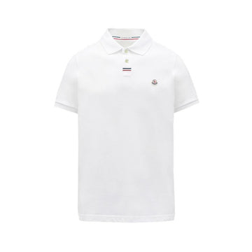 MONCLER モンクレール SS ポロTシャツ 8A00029 899UR 001 ホワイト 127481602 [P]