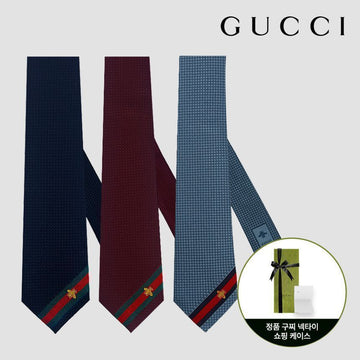 Gucci Web Bee Tie 456510 127472459 [P]