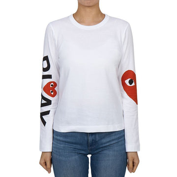Comme Des Garcons Big Heart Long Sleeve T-Shirt 160206108 [P]