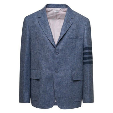 Thom Browne Donegal Tweed 4-Bar Straight Fit Sport Coat 149428755 [P]
