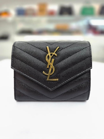 Saint Laurent Monogram Compact Wallet 403943 160206217 [P]