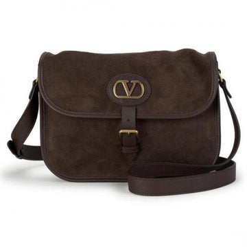 Valentino Antibes Suede Shoulder Bag 156798980 [P]