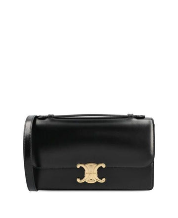 Celine Medium TRIOMPHE FOLIO in Shiny Calfskin 156799598 [P]
