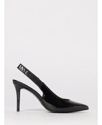 VERSACE Logo Scarlet Slingback Pumps 156800690 [P]