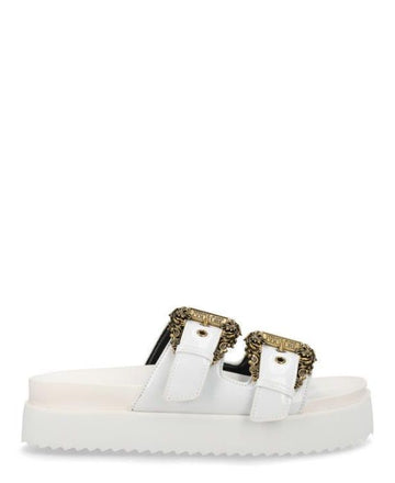 Versace Baroque Buckle Arizona Sandals 156800659 [P]
