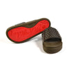 Christian Louboutin Pool Fun Flat Slide Slipper Khaki 1211099 E410 153367816 [P]