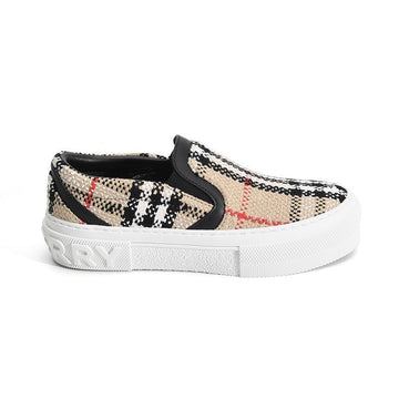 Burberry Vintage Check Cotton Wool Blend Slip-On Beige 8064241 148703652 [P]