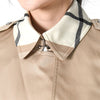 BURBERRY チェックパターンカラー トレンチコート ベージュ 8056947 146457577 [P]