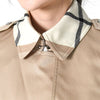 BURBERRY チェックパターンカラー トレンチコート ベージュ 8056947 146457577 [P]