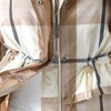 BURBERRY アネット チェック ストリング ファネルネック ジャケット ベージュ 8055266 146648003 [P]