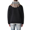 BURBERRY チェックブレンドサミュエルフードジャケットブラック 8048026 146647091 [P]